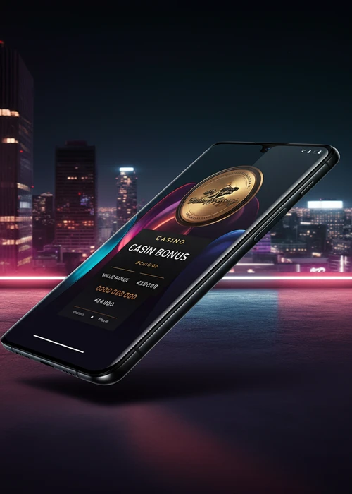 Grafisches Banner des Monsterwin Casinos, das den 110% Willkommensbonus und die 200 Freispiele für Neukunden bewirbt.